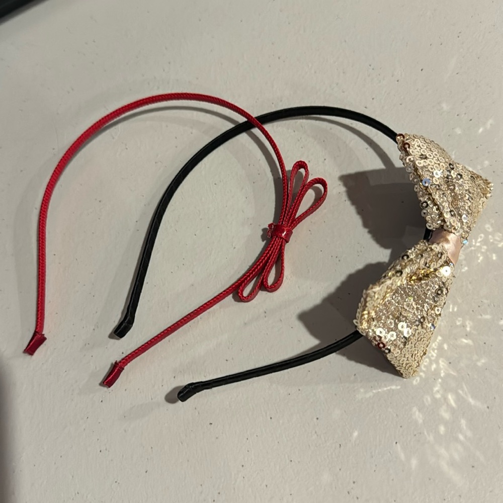 2 pack of bow head bands